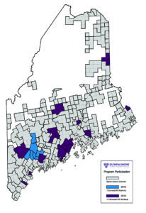 School Map of programs impact.
